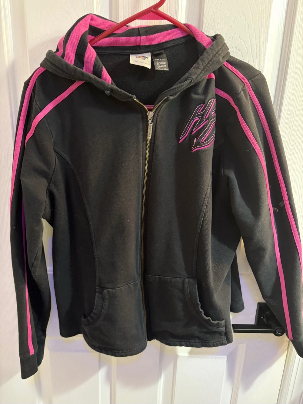 Women’s Harley Davidson zip up hoodie